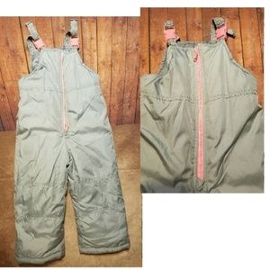 CARTER'S 4T SNOW BIB SUIT INSULATED COVERALLS